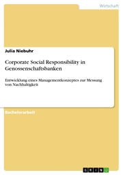 Corporate Social Responsibility in Genossenschaftsbanken
