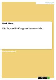 Die Exposé-Prüfung aus Investorsicht