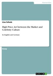 High Price. Art between the Market and Celebrity Culture - Cover