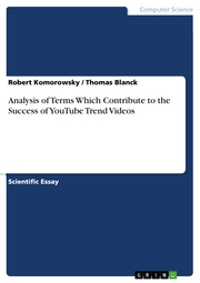 Analysis of Terms Which Contribute to the Success of YouTube Trend Videos