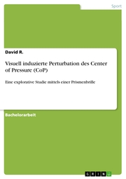 Visuell induzierte Perturbation des Center of Pressure (CoP) - Cover