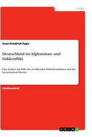 Deutschland im Afghanistan- und Irakkonflikt