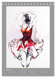 Starke Frauen - Tänzerinnen (Tischkalender 2024 DIN A5 hoch), CALVENDO Monatskalender - Abbildung 8