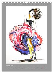 Starke Frauen - Tänzerinnen (Wandkalender 2024 DIN A3 hoch), CALVENDO Monatskalender - Abbildung 3
