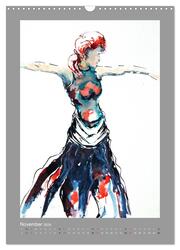 Starke Frauen - Tänzerinnen (Wandkalender 2024 DIN A3 hoch), CALVENDO Monatskalender - Abbildung 13