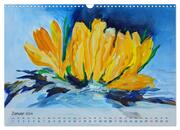Swinging Flowers (Wandkalender 2024 DIN A3 quer), CALVENDO Monatskalender - Abbildung 3