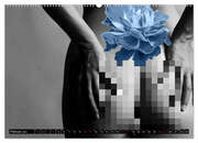Erotik Art etwas Blumig POMBASTISCH (Wandkalender 2024 DIN A2 quer), CALVENDO Monatskalender - Abbildung 4
