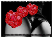 Erotik Art etwas Blumig POMBASTISCH (Wandkalender 2024 DIN A2 quer), CALVENDO Monatskalender - Abbildung 10