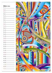 Geometrische Raumeindrücke Planer (Wandkalender 2024 DIN A2 hoch), CALVENDO Monatskalender - Abbildung 5