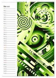 Geometrische Raumeindrücke Planer (Wandkalender 2024 DIN A2 hoch), CALVENDO Monatskalender - Abbildung 7