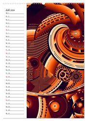 Geometrische Raumeindrücke Planer (Wandkalender 2024 DIN A2 hoch), CALVENDO Monatskalender - Abbildung 9