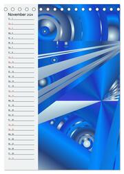 Grafische Farbenfreude Planer (Tischkalender 2024 DIN A5 hoch), CALVENDO Monatskalender - Abbildung 13