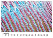 Acrylic Pouring - Faszinierende Farben und Formen (hochwertiger Premium Wandkalender 2024 DIN A2 quer), Kunstdruck in Hochglanz - Abbildung 2