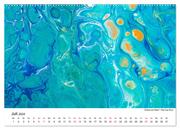 Acrylic Pouring - Faszinierende Farben und Formen (hochwertiger Premium Wandkalender 2024 DIN A2 quer), Kunstdruck in Hochglanz - Abbildung 8