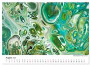 Acrylic Pouring - Faszinierende Farben und Formen (hochwertiger Premium Wandkalender 2024 DIN A2 quer), Kunstdruck in Hochglanz - Abbildung 9