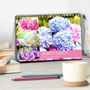 Hortensien. Zauberhafte Blütenpracht (Tischkalender 2024 DIN A5 quer), CALVENDO Monatskalender - Abbildung 2