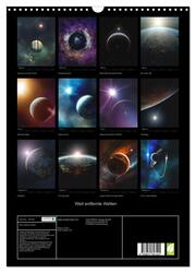 Weit entfernte Welten (Wandkalender 2024 DIN A3 hoch), CALVENDO Monatskalender - Abbildung 1