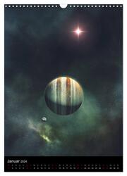 Weit entfernte Welten (Wandkalender 2024 DIN A3 hoch), CALVENDO Monatskalender - Abbildung 3