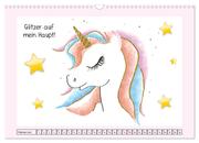 Unicorns. Einhorn-Sprüche und Weisheiten! (Wandkalender 2024 DIN A3 quer), CALVENDO Monatskalender - Abbildung 4