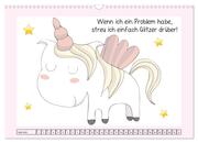 Unicorns. Einhorn-Sprüche und Weisheiten! (Wandkalender 2024 DIN A3 quer), CALVENDO Monatskalender - Abbildung 8