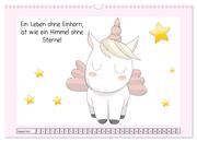 Unicorns. Einhorn-Sprüche und Weisheiten! (Wandkalender 2024 DIN A3 quer), CALVENDO Monatskalender - Abbildung 10