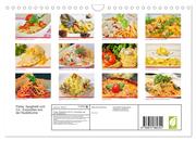 Pasta. Spaghetti und Co.: Exquisites aus der Nudelküche (Wandkalender 2024 DIN A4 quer), CALVENDO Monatskalender - Abbildung 1