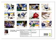 Eishockey - Kampf um den Puck (Wandkalender 2024 DIN A3 quer), CALVENDO Monatskalender - Abbildung 1