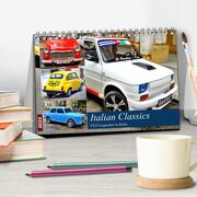 Italian Classics - FIAT-Legenden in Kuba (Tischkalender 2024 DIN A5 quer), CALVENDO Monatskalender - Abbildung 2