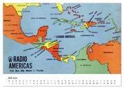 Radio Nostalgie - QSL-Karten von Radiostationen aus aller Welt (hochwertiger Premium Wandkalender 2024 DIN A2 quer), Kunstdruck in Hochglanz - Abbildung 8