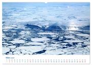 Polarflug Kurs Nordpol (hochwertiger Premium Wandkalender 2024 DIN A2 quer), Kunstdruck in Hochglanz - Abbildung 4