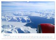 Polarflug Kurs Nordpol (hochwertiger Premium Wandkalender 2024 DIN A2 quer), Kunstdruck in Hochglanz - Abbildung 9