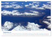 Polarflug Kurs Nordpol (hochwertiger Premium Wandkalender 2024 DIN A2 quer), Kunstdruck in Hochglanz - Abbildung 10