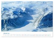 Polarflug Kurs Nordpol (Tischkalender 2024 DIN A5 quer), CALVENDO Monatskalender - Abbildung 3