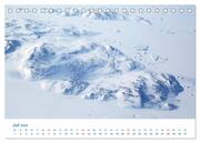 Polarflug Kurs Nordpol (Tischkalender 2024 DIN A5 quer), CALVENDO Monatskalender - Abbildung 9