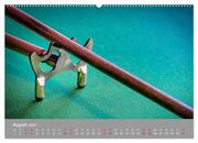 Freizeit Billard - Queue, Kugeln, Kreide und Tisch (hochwertiger Premium Wandkalender 2024 DIN A2 quer), Kunstdruck in Hochglanz - Abbildung 9