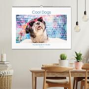 Cool Dogs - Hunde-Spaß im Studio (Wandkalender 2024 DIN A2 quer), CALVENDO Monatskalender - Abbildung 2