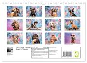 Cool Dogs - Hunde-Spaß im Studio (Wandkalender 2024 DIN A4 quer), CALVENDO Monatskalender - Abbildung 1