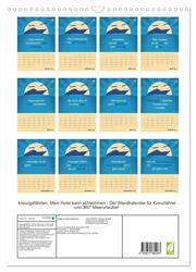 kreuzgefährten: Mein Hotel kann schwimmen - Der Wandkalender für Kreuzfahrer und 360° Meerurlauber (Wandkalender 2024 DIN A3 hoch), CALVENDO Monatskalender - Abbildung 1