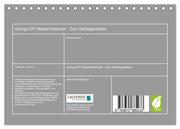 Grunge DIY Bastel-Kalender - Zum Selbstgestalten (Tischkalender 2024 DIN A5 quer), CALVENDO Monatskalender - Abbildung 1