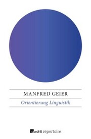 Orientierung Linguistik - Cover