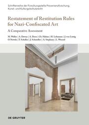 Restatement of Restitution Rules for Nazi-Confiscated Art - Cover