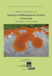 Nachtrag zur Bibliographie der Flechten in Österreich