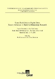 From Birch Bark to Digital Data: Recent Advances in Buddhist Manuscript Research - Cover
