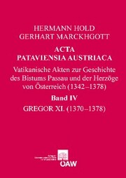 Acta Pataviensia Austriaca - Cover