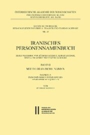 Iranisches Personennamenbuch Band II/Faszikel 5: Mitteliranische Namen