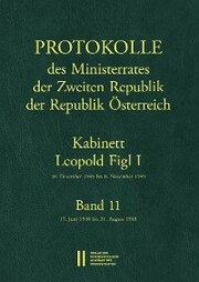 Protokolle des Ministerrates der Zweiten Republik, Kabinett Leopold Figl I - Cover