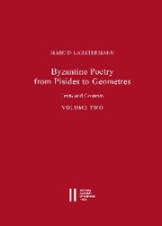 Byzantine Poetry from Pisides to Geometres - Cover