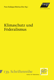 Klimaschutz und Föderalismus - Cover