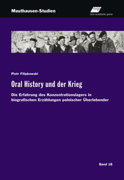 Oral History und der Krieg - Cover