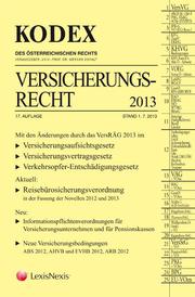 KODEX Versicherungsrecht 2013 - Cover